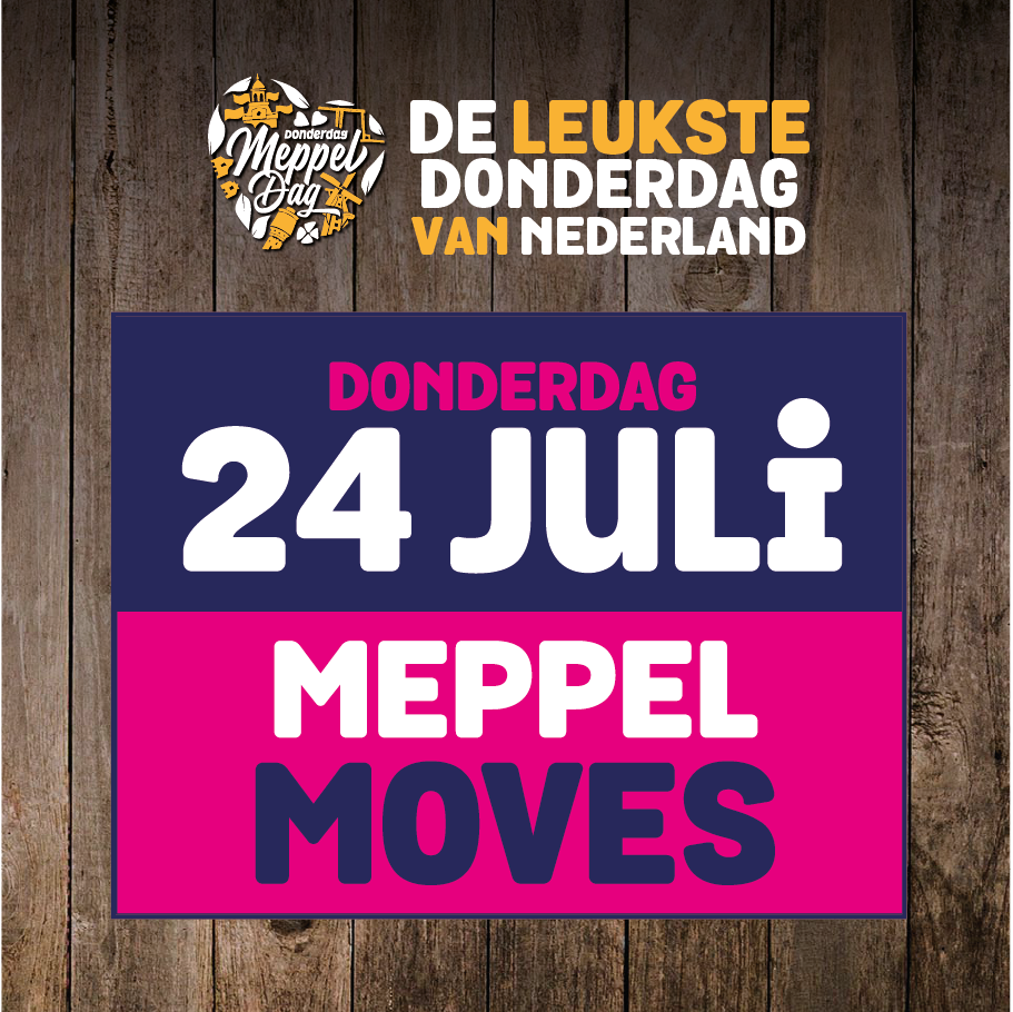 Donderdag Meppeldag 24 juli 2025