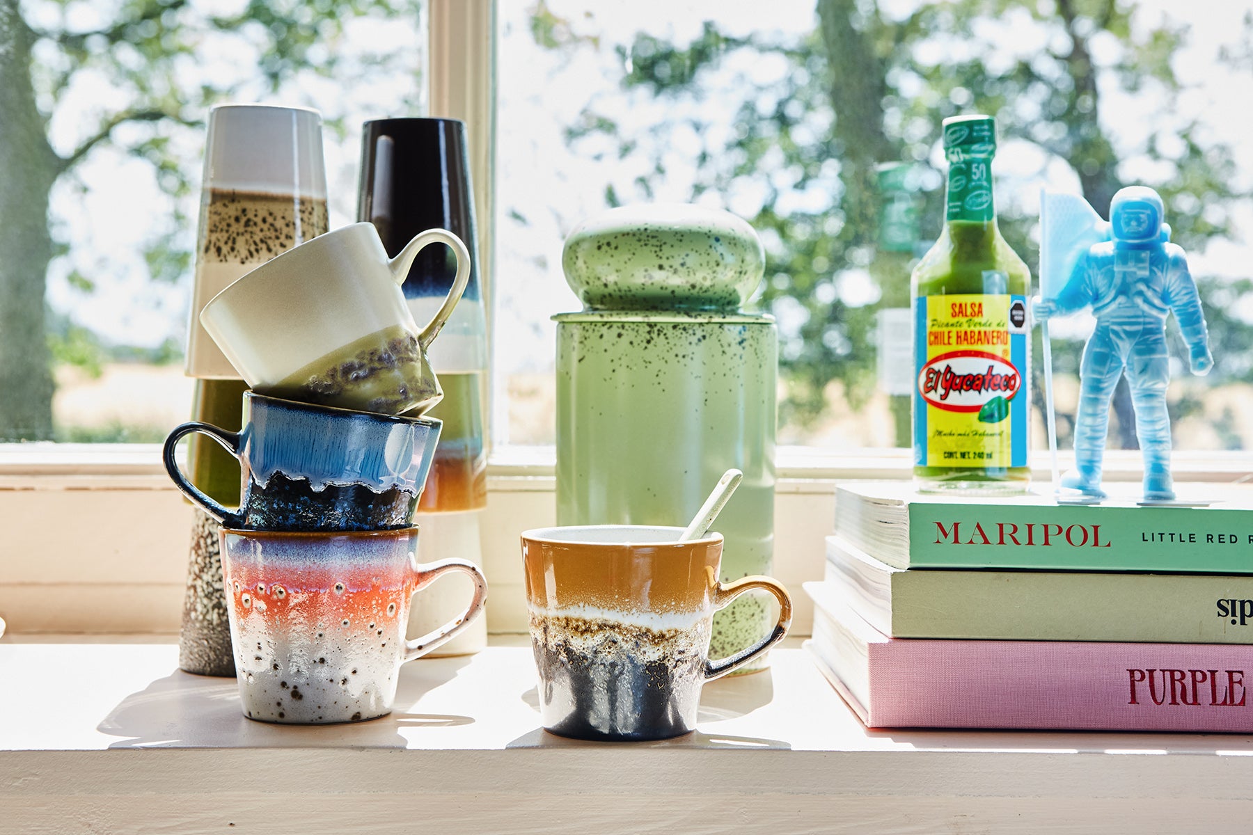 70's Ceramics Americano Mug Asteroids - LEEF mode en accessoires