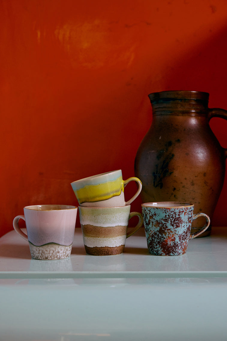 70's Ceramics Americano Mug  Glint - LEEF mode en accessoires