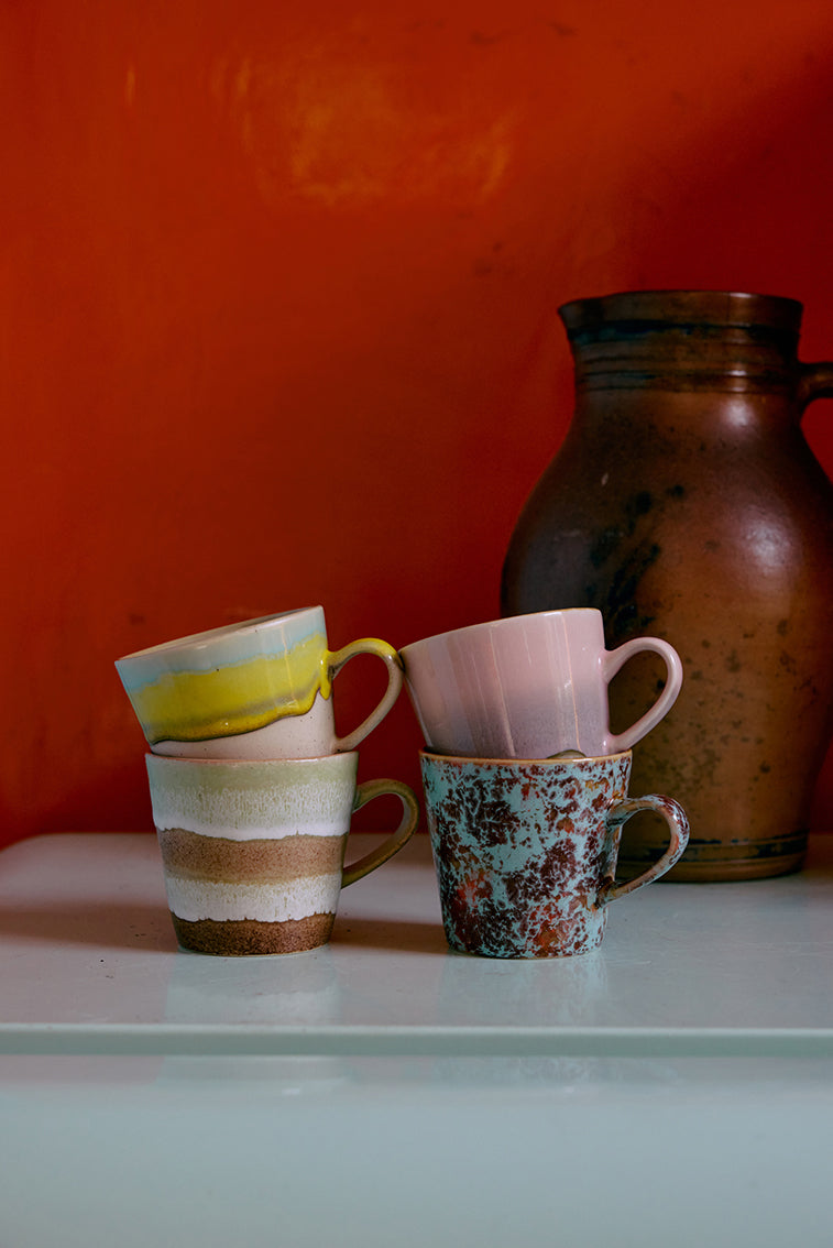 70's Ceramics Americano Mug Patina - LEEF mode en accessoires