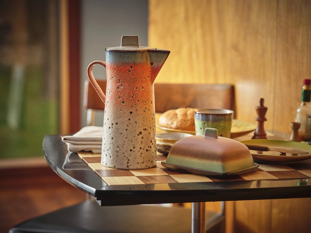 70s Ceramics Butter Dish Mercury - LEEF mode en accessoires