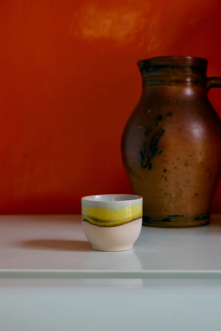 70's Ceramics Cafe Cup Glint - LEEF mode en accessoires