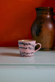 70's Ceramics Cappuccino Mug Bubble - LEEF mode en accessoires