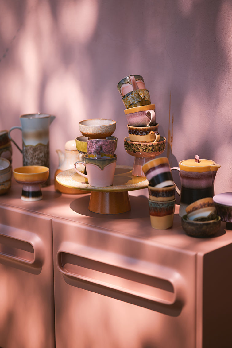 70's Ceramics Cappuccino Mug Cliffs - LEEF mode en accessoires