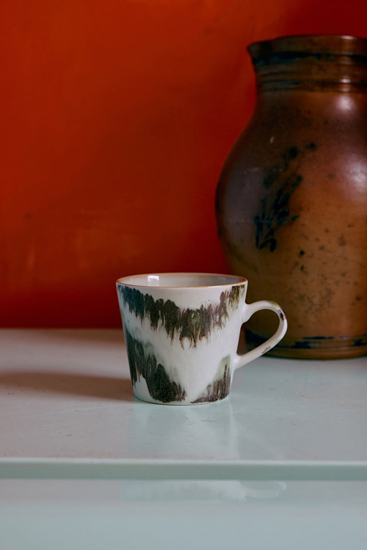 70's Ceramics Cappuccino Mug Tide - LEEF mode en accessoires