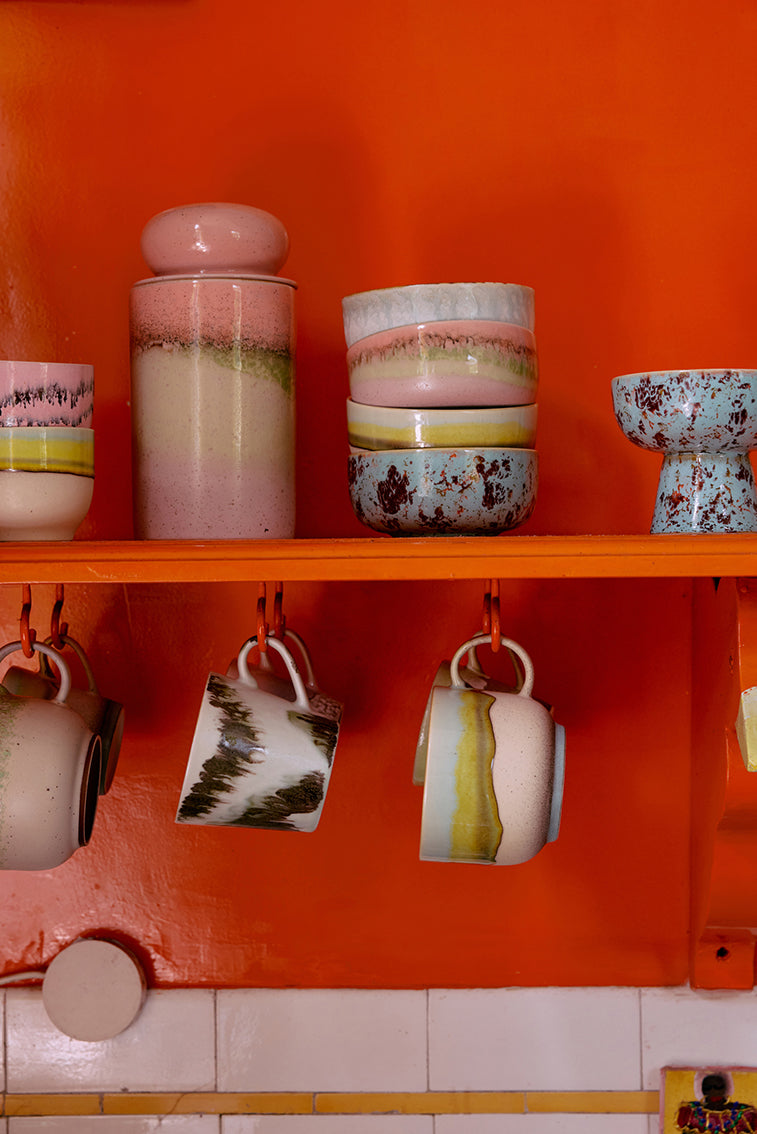 70's Ceramics Cappuccino Mug Tide - LEEF mode en accessoires