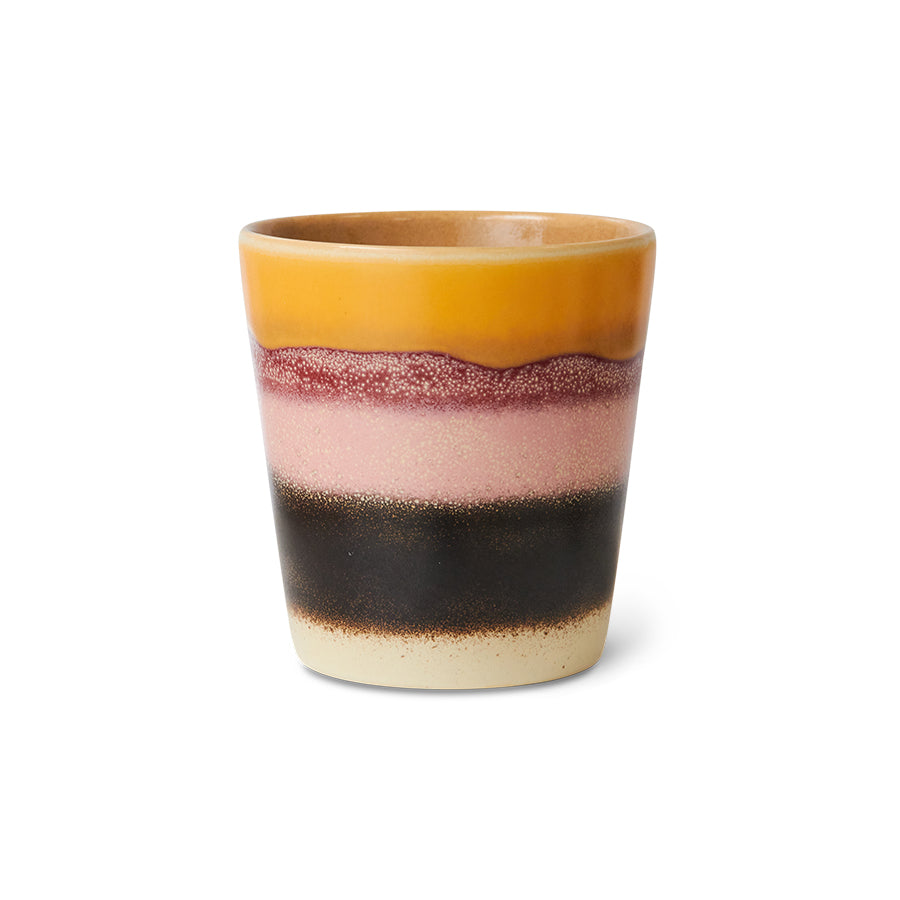 70s Ceramics Coffee Mug  Sunset - LEEF mode en accessoires
