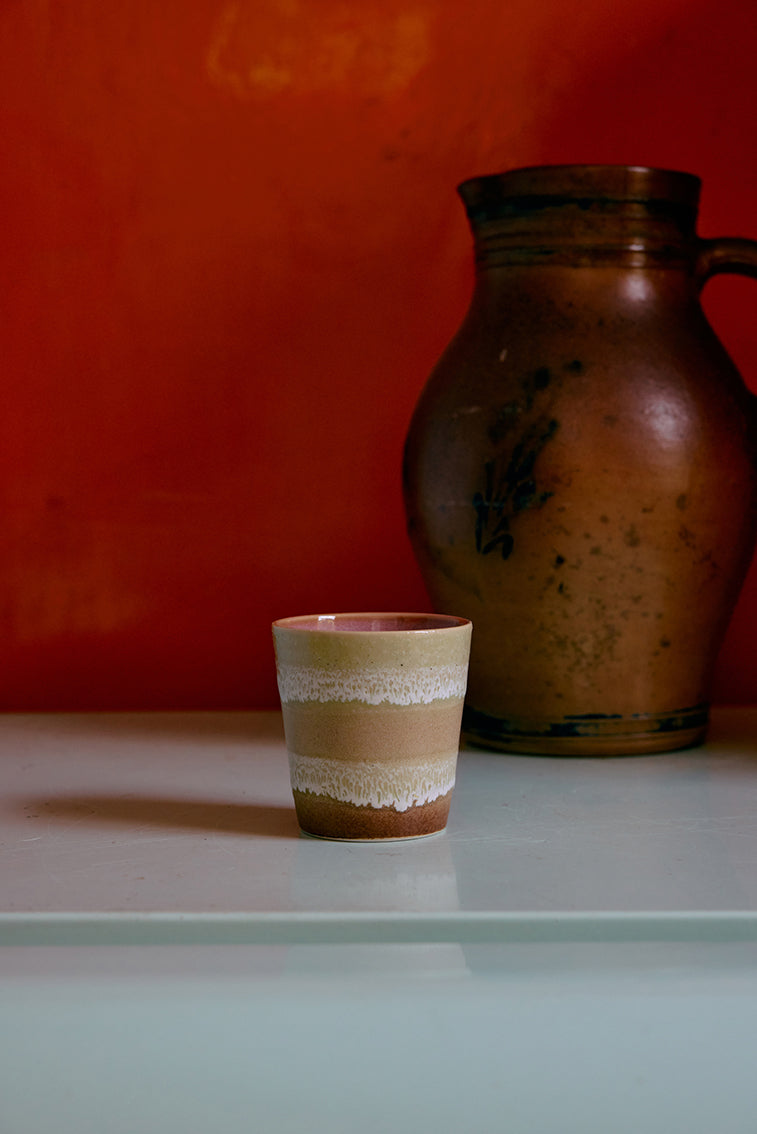 70's Ceramics Coffee Mug Umber - LEEF mode en accessoires