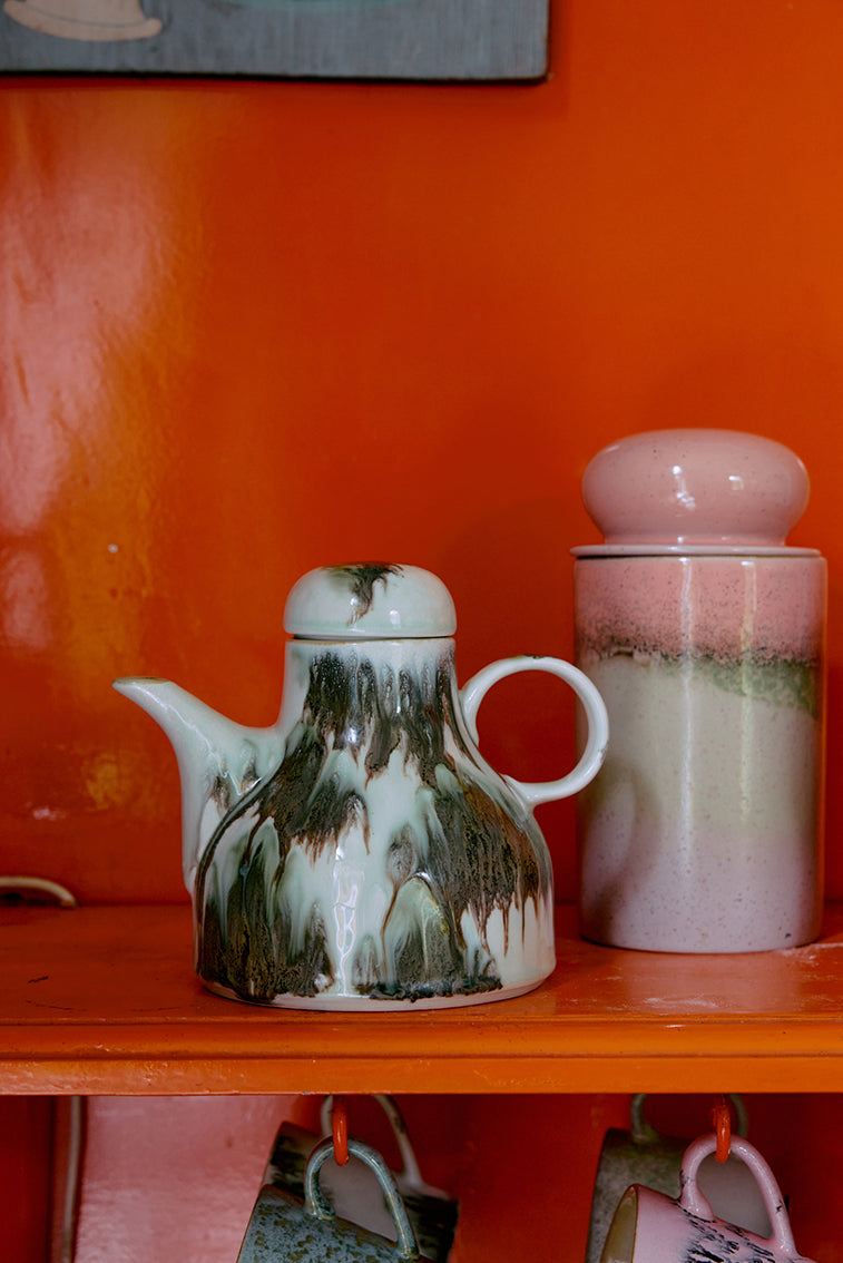 70's Ceramics Coffee Pot Tide Tide - LEEF mode en accessoires