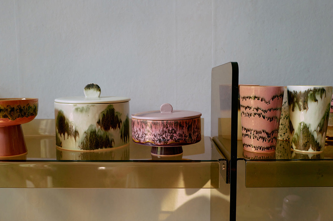 70's Ceramics Cookie Jar Tide - LEEF mode en accessoires