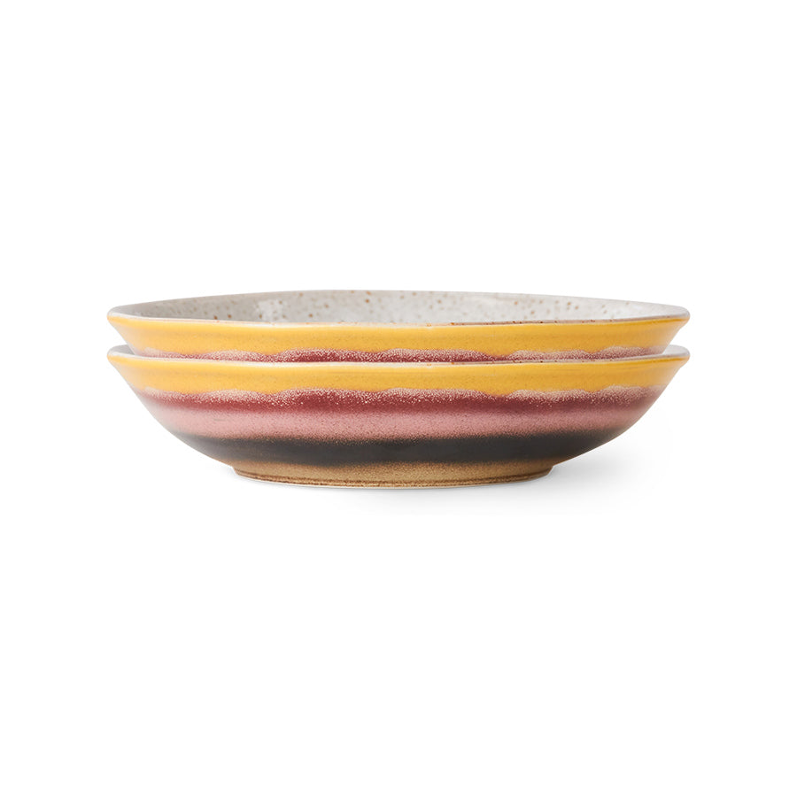 70's Ceramics Curry Bowl Hibiscus - LEEF mode en accessoires
