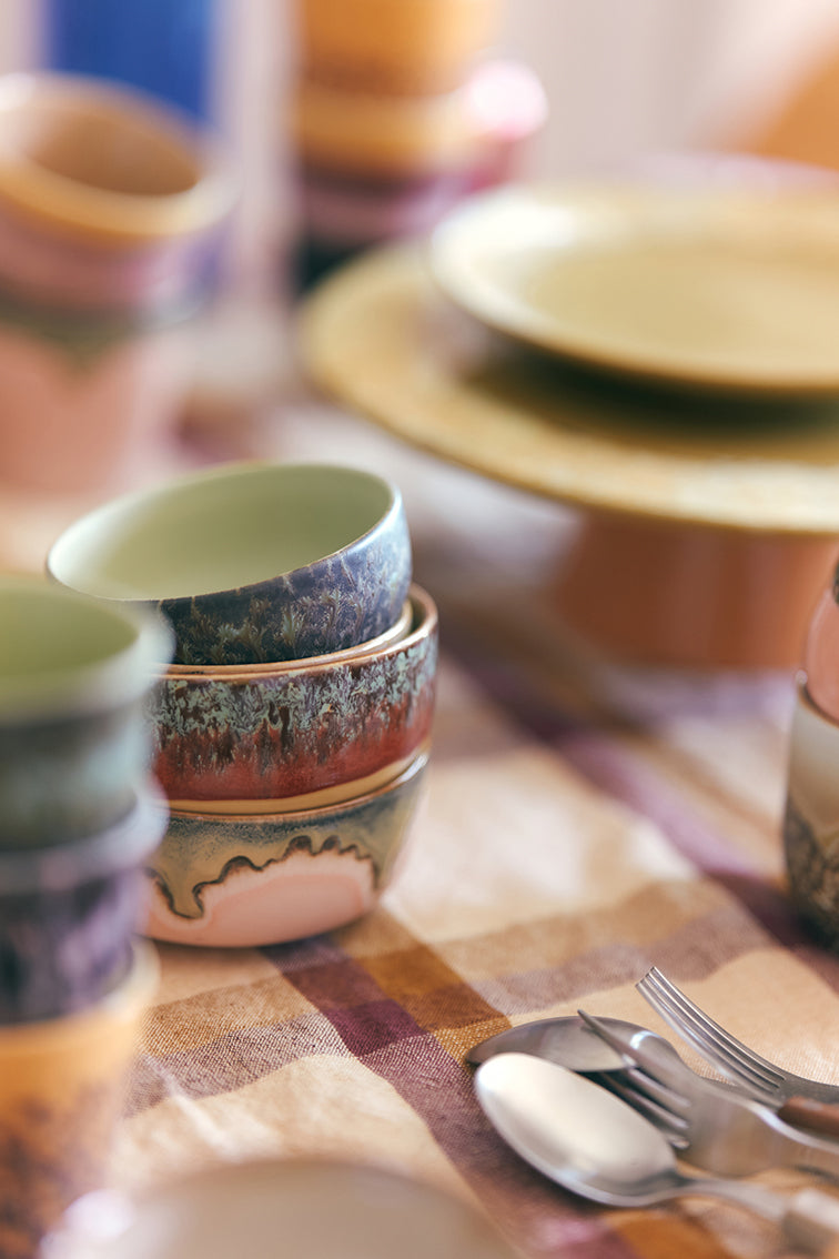 70's Ceramics Dessert Bowl Gem - LEEF mode en accessoires