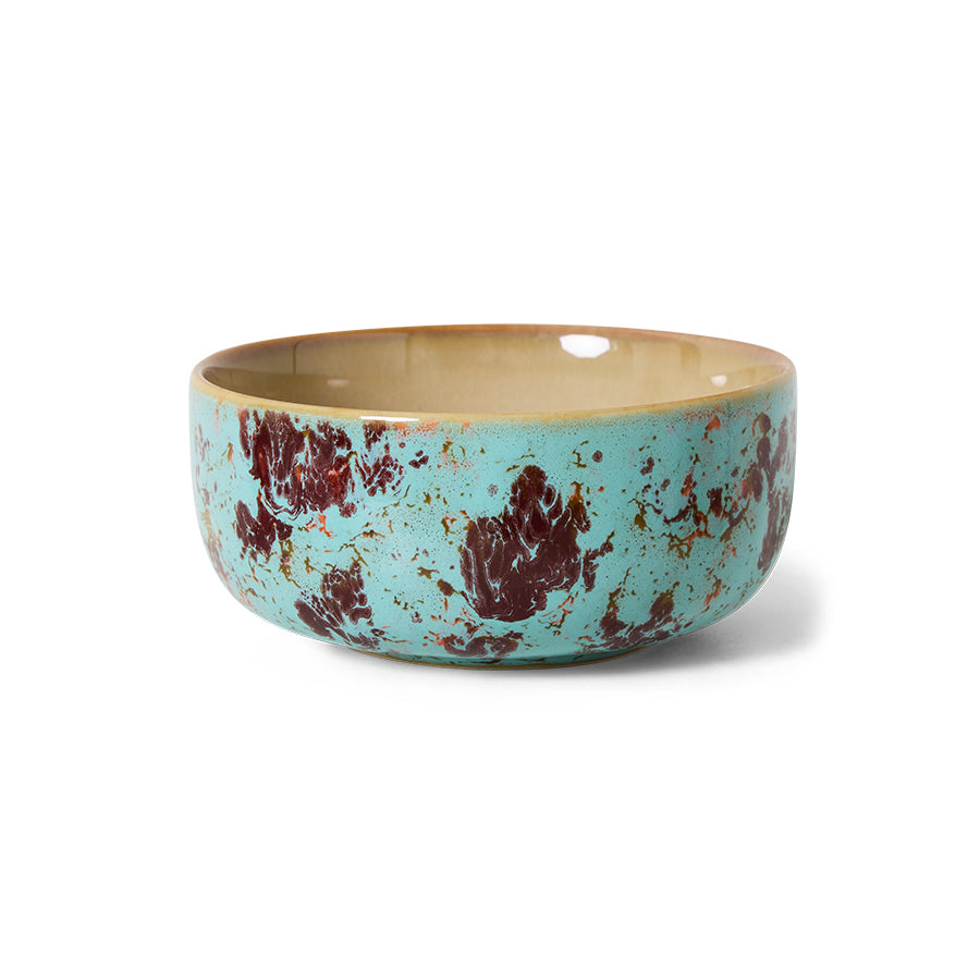 70's Ceramics Dessert Bowl Patina - LEEF mode en accessoires