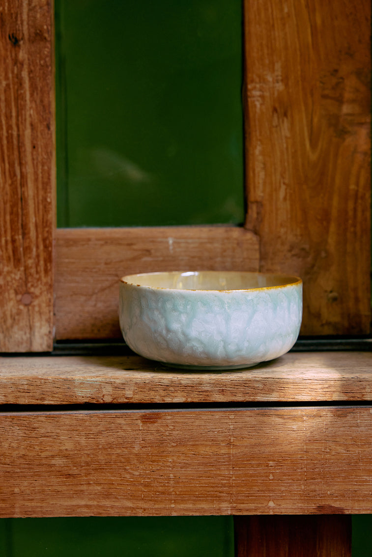 70's Ceramics Dessert Bowl Petal - LEEF mode en accessoires