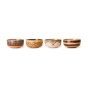 70's Ceramics Dessert Bowls Cove - LEEF mode en accessoires