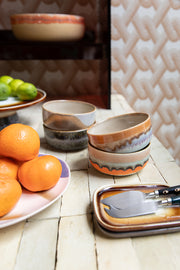 70's Ceramics Dessert Bowls Oasis - LEEF mode en accessoires
