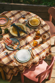 70's Ceramics Dinner Plate Palms - LEEF mode en accessoires
