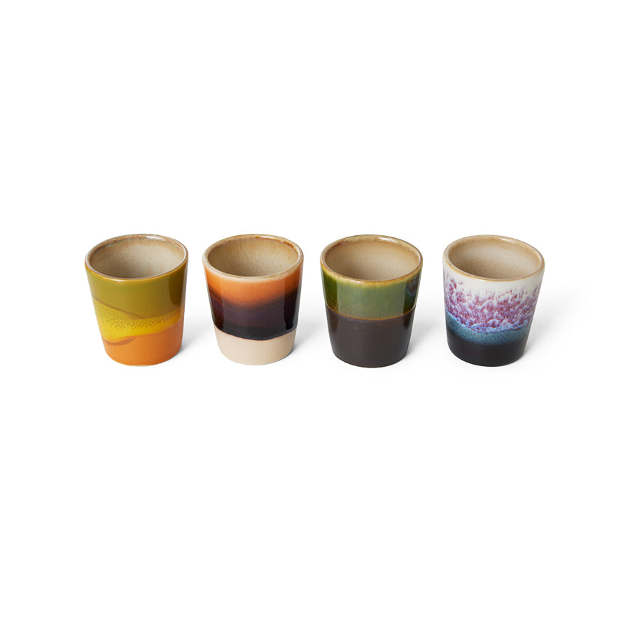 70's Ceramics Egg Cups (set of 4) Island