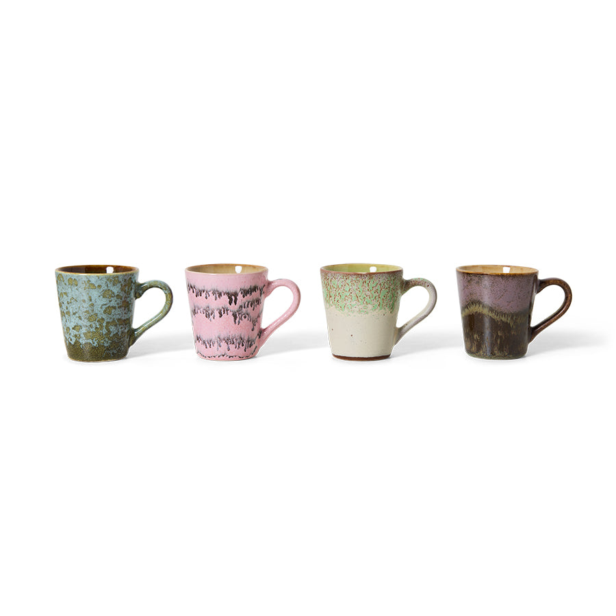 70's Ceramics Espresso Mug Bubble - LEEF mode en accessoires