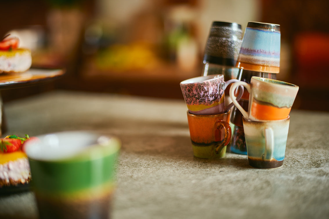 70's Ceramics Espresso Mug Eclipse - LEEF mode en accessoires