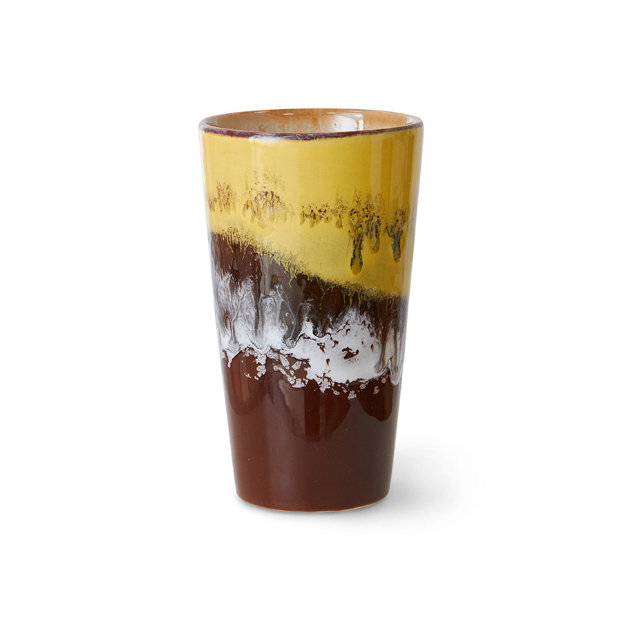 70's Ceramics Latte Mug Creek - LEEF mode en accessoires