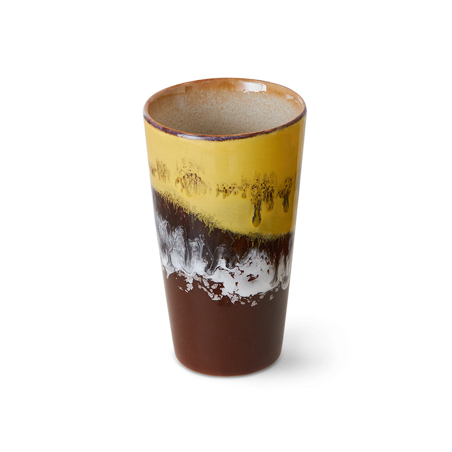 70's Ceramics Latte Mug Creek - LEEF mode en accessoires