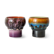 70's Ceramics Lungo Mugs Aurora - LEEF mode en accessoires