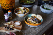 70's Ceramics Pasta Bowl Golden Hour - LEEF mode en accessoires