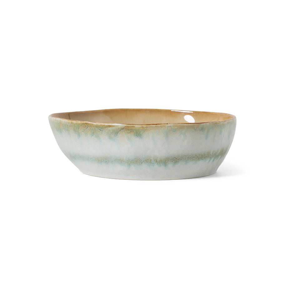 70's Ceramics Pasta Bowl Petal - LEEF mode en accessoires