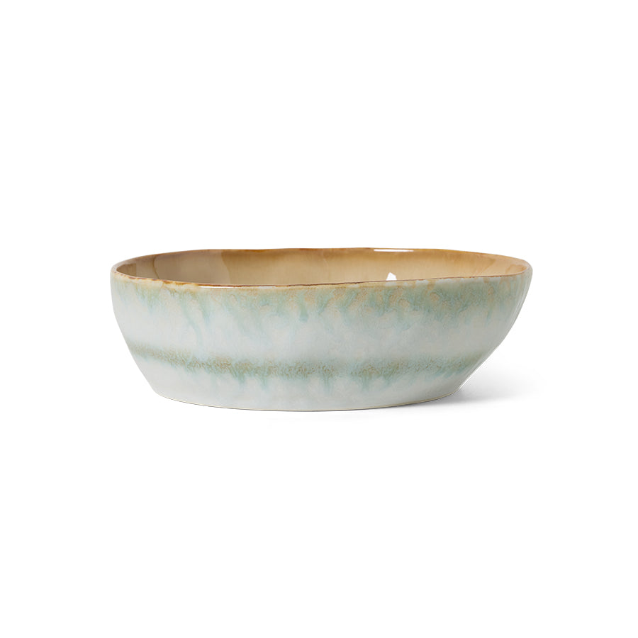 70's Ceramics Pasta Bowl Petal - LEEF mode en accessoires