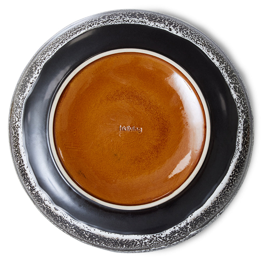 70's Ceramics Salad Bowl Rock On - LEEF mode en accessoires