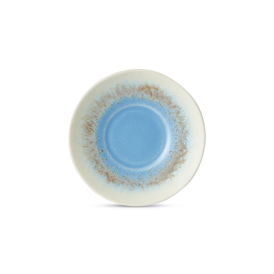 70's Ceramics Saucer Azure - LEEF mode en accessoires