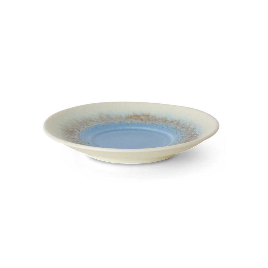 70's Ceramics Saucer Azure - LEEF mode en accessoires