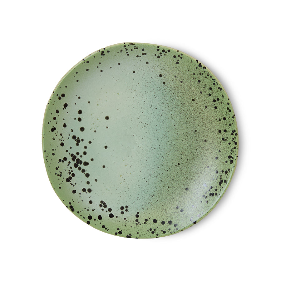 70's Ceramics Side Plate Fleck - LEEF mode en accessoires