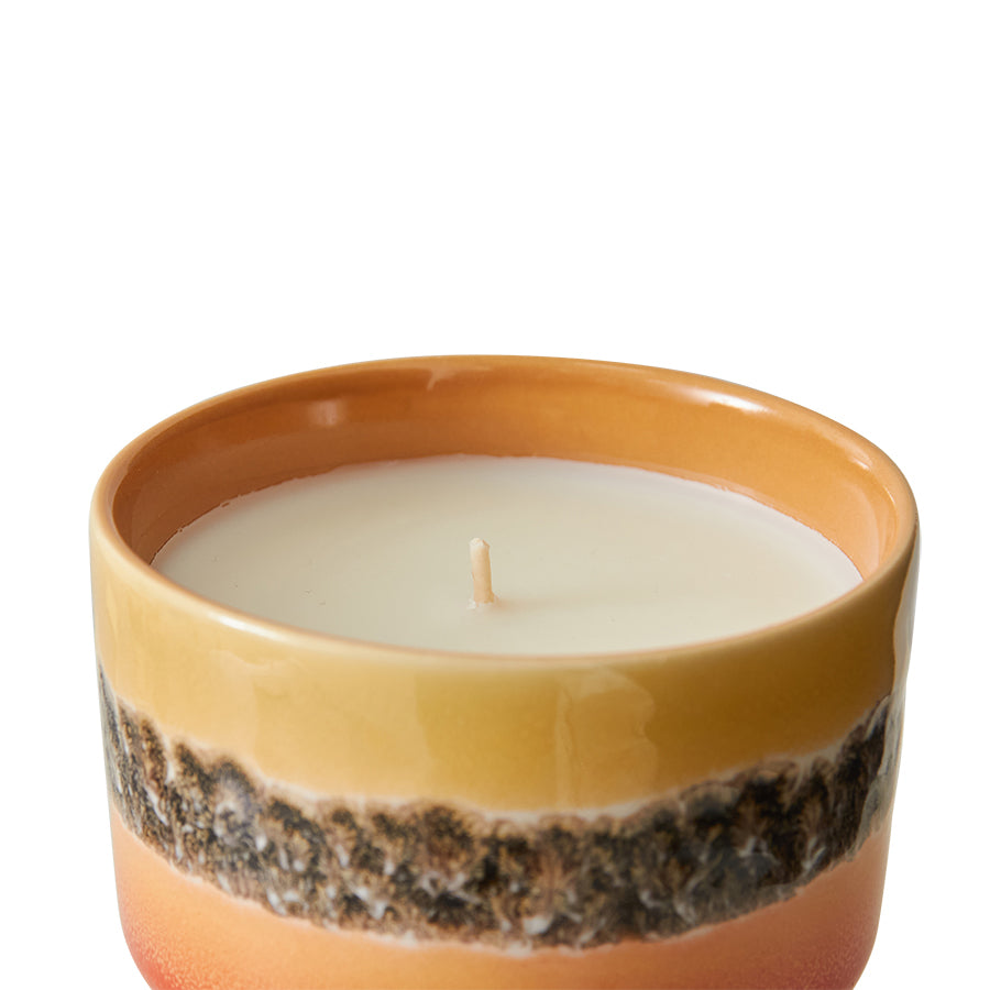 70's Ceramics Small Scented Candle Tulum - LEEF mode en accessoires