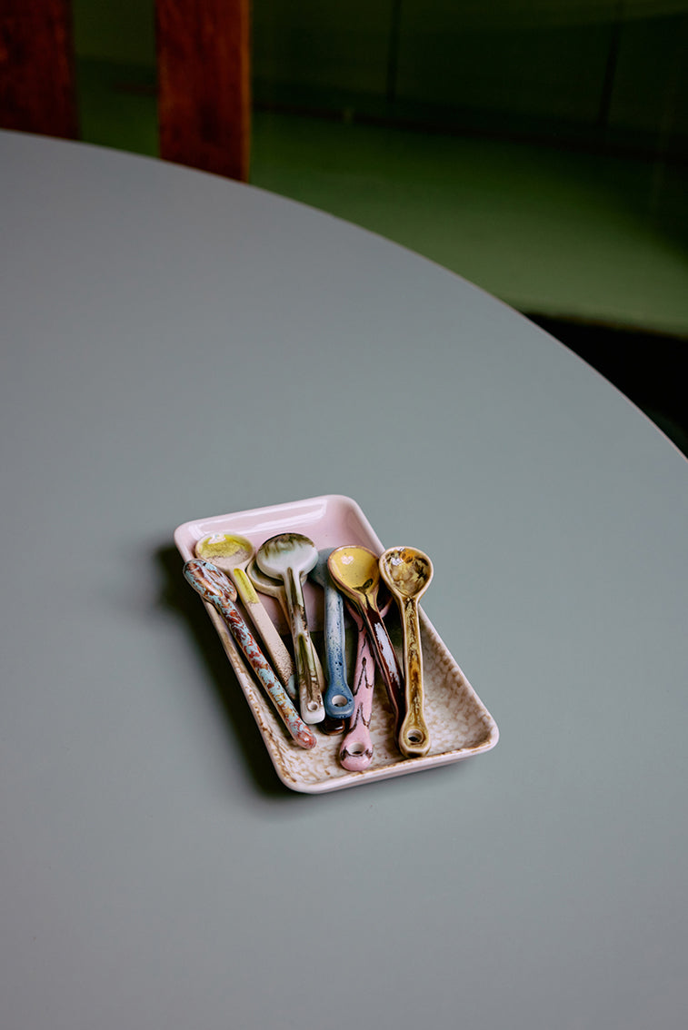 70's Ceramics Spoons M (4 stuks) Blend - LEEF mode en accessoires