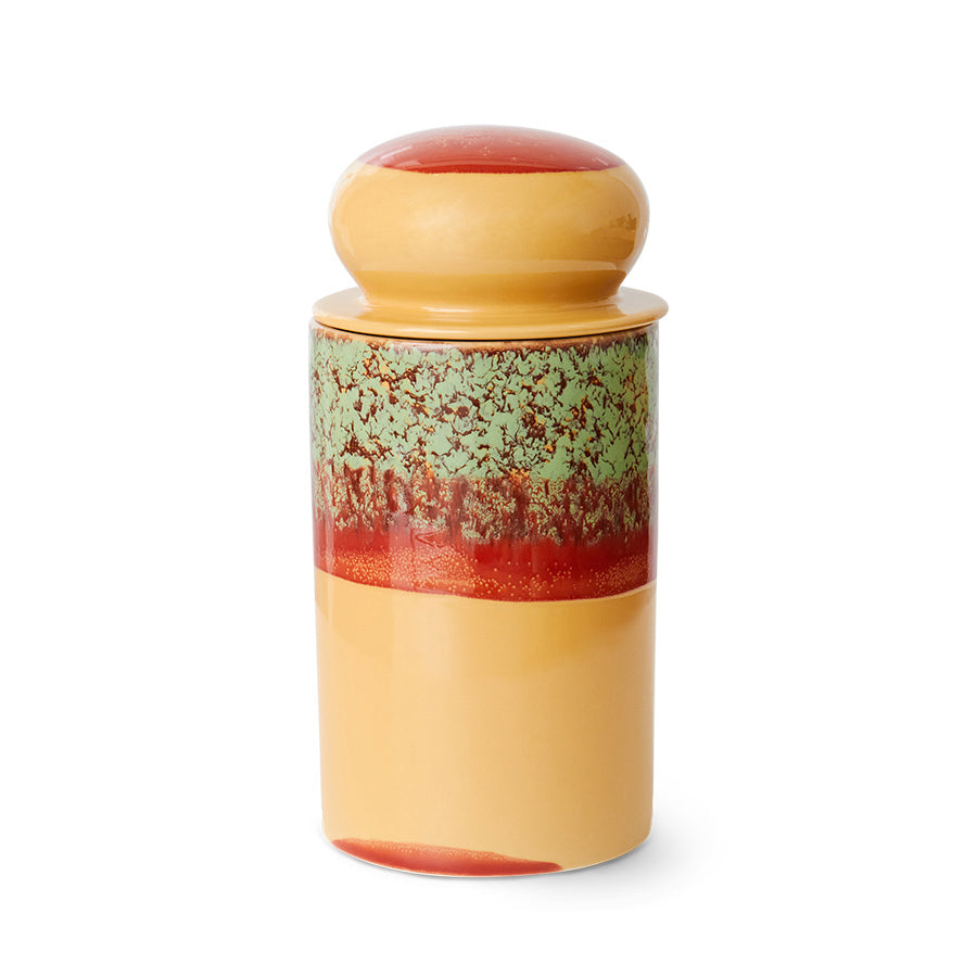 70's Ceramics Storage Jar Cove - LEEF mode en accessoires