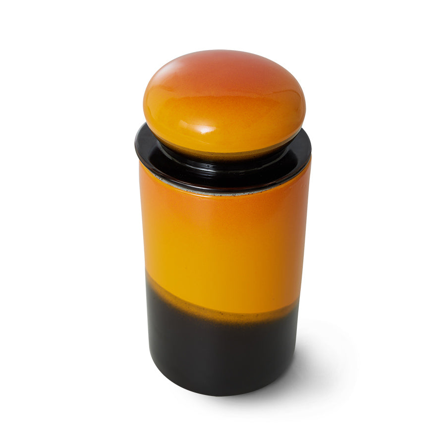 70's Ceramics Storage Jar Sunshine - LEEF mode en accessoires