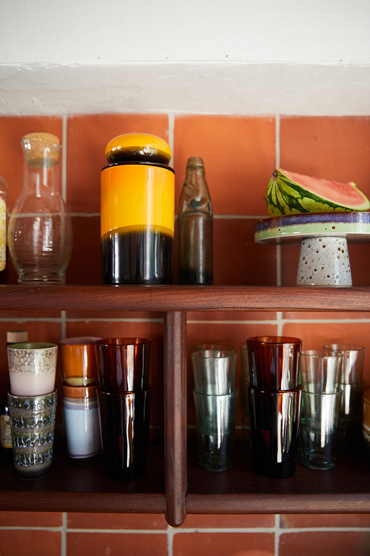 70's Ceramics Storage Jar Sunshine - LEEF mode en accessoires