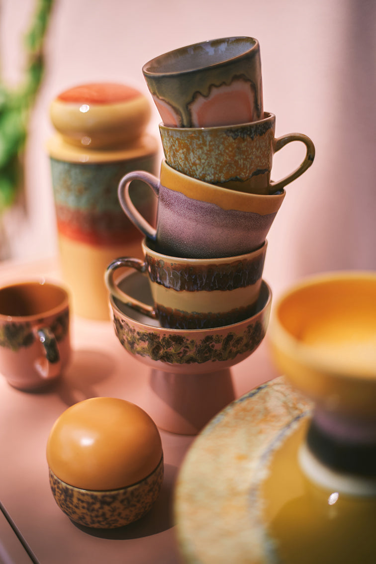 70's Ceramics Sugar Pot Bay - LEEF mode en accessoires