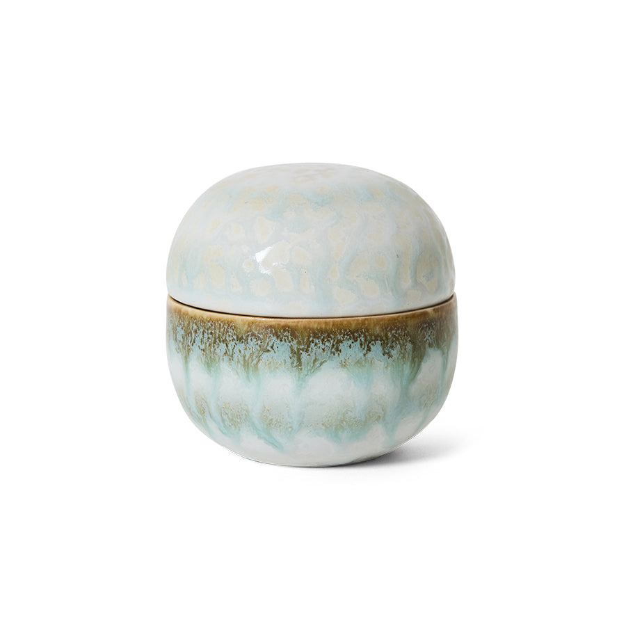 70's Ceramics Sugar Pot Petal - LEEF mode en accessoires