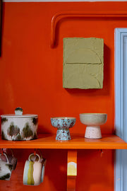 70's Ceramics Tapas Bowl on Base L Slush - LEEF mode en accessoires