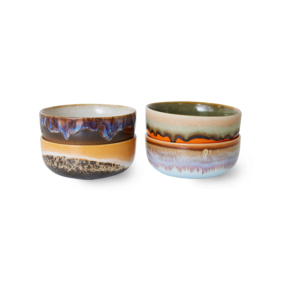 70's Ceramics Tapas Bowls Crystal Ash - LEEF mode en accessoires