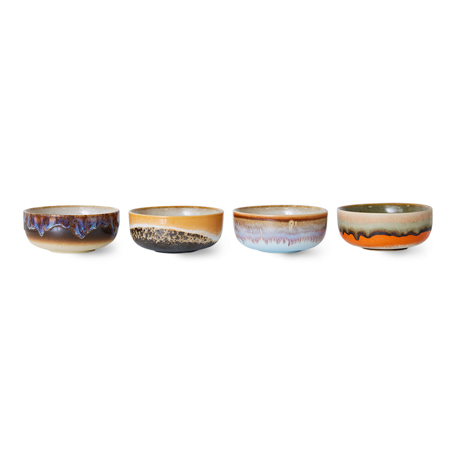 70's Ceramics Tapas Bowls Crystal Ash - LEEF mode en accessoires