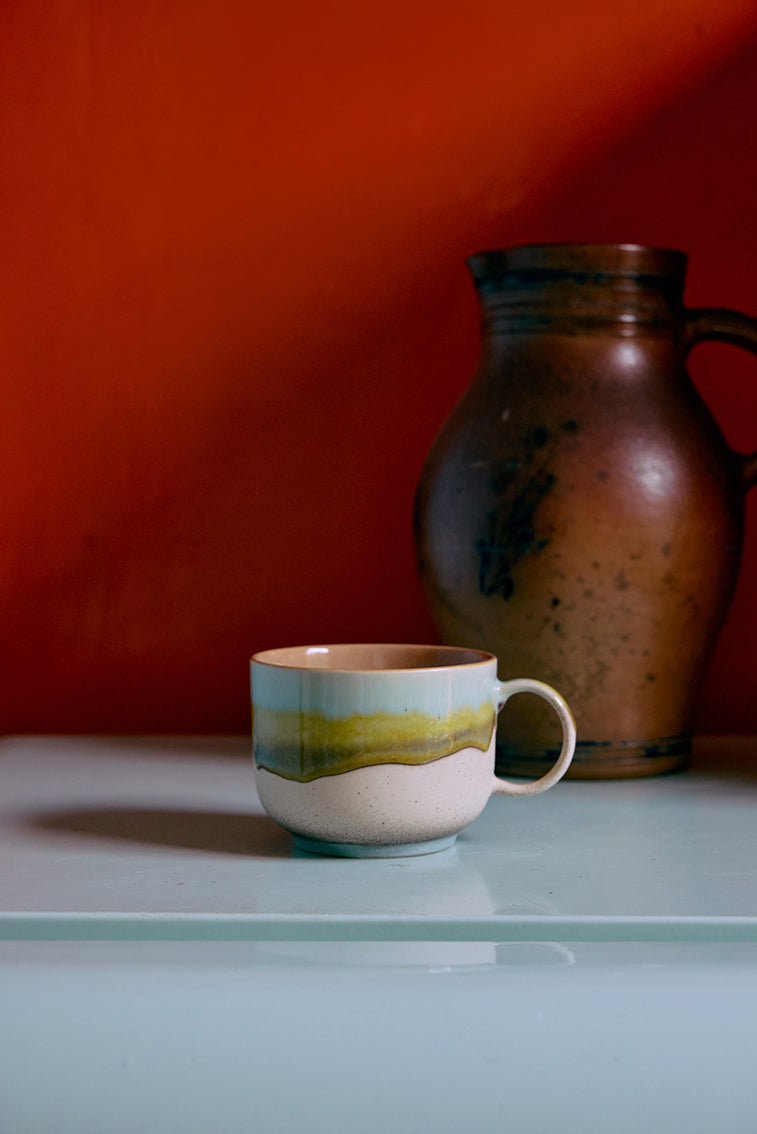 70's Ceramics Tea Cup Glint - LEEF mode en accessoires
