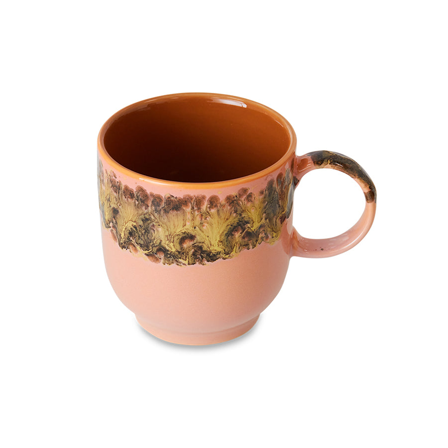 70's ceramics Cafe Mug Lush - LEEF mode en accessoires