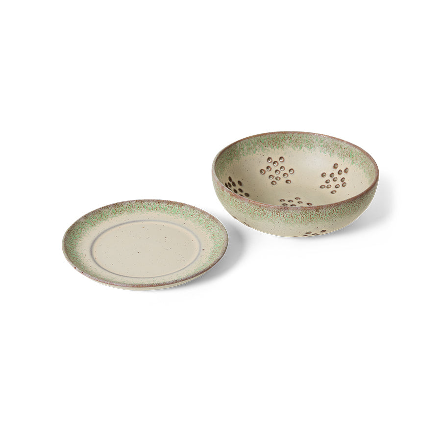 70s ceramics: berry bowl Slush - LEEF mode en accessoires