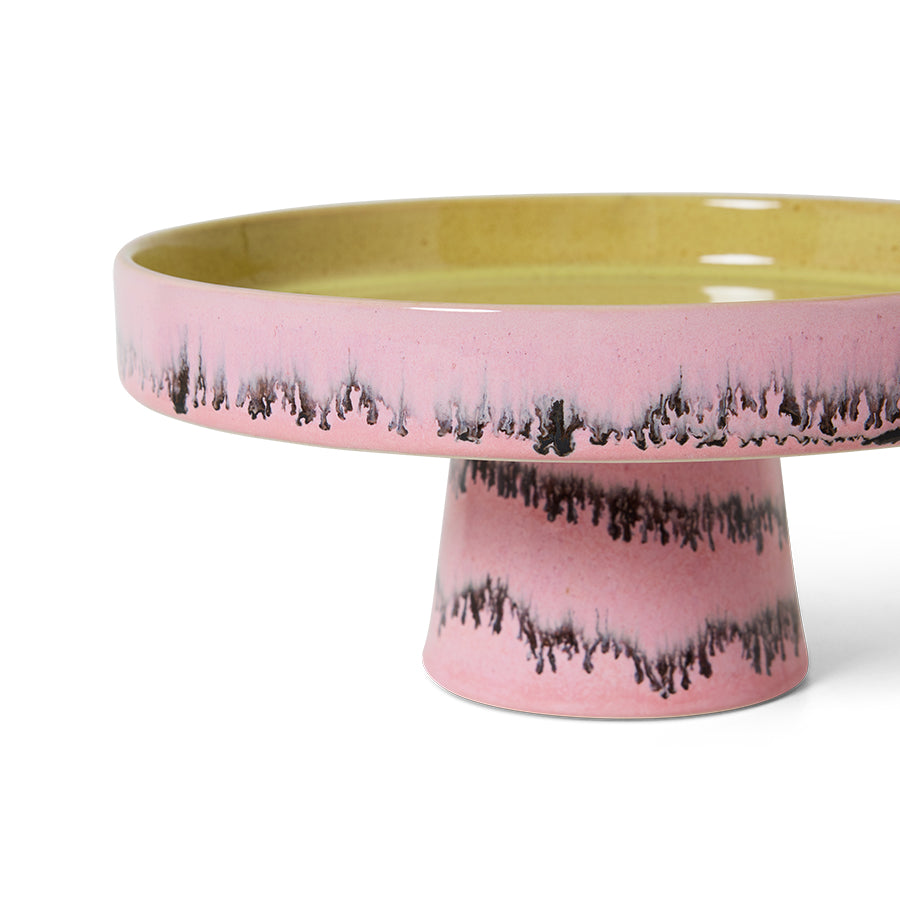 70s ceramics: bowl on base Bubble - LEEF mode en accessoires