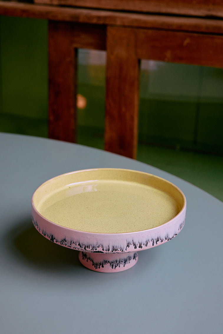 70s ceramics: bowl on base Bubble - LEEF mode en accessoires