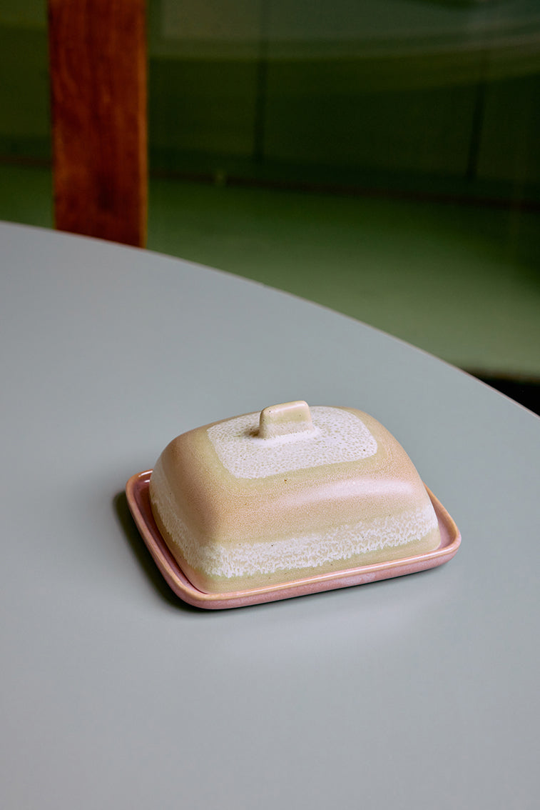 70s ceramics: butter dish Skyline - LEEF mode en accessoires